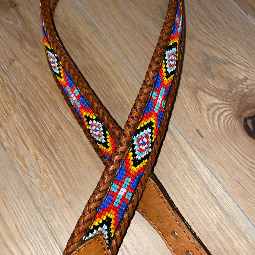 Beaded Navajo Belt